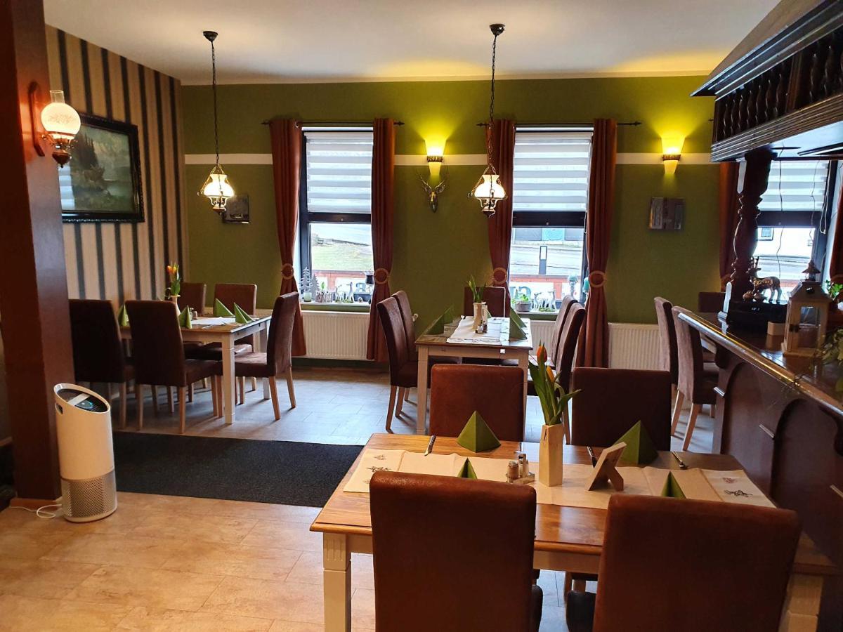 Gasthaus "Burgstieg" Stiege Buitenkant foto